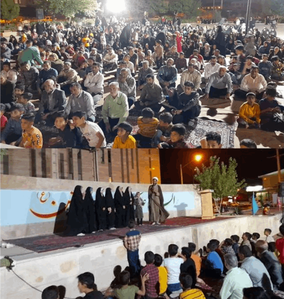 برگزاری اجتماع بزرگ عفاف و حجاب در بوستان غدیر قاین خراسان جنوبی