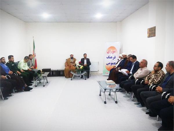 برگزاری نشست شورای فرهنگ عمومی در شهرستان بدره به مناسبت هفته دولت