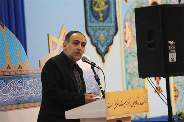 امامی دبیر شورای فرهنگ عمومی گشور به عنوان سخنران پیش از خطبه های نمازجمعه مرکز مازندران