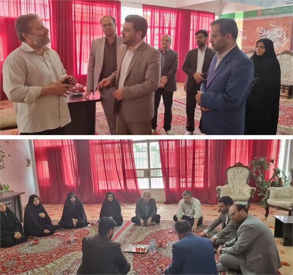 بازدید مدیرکل ودبیر شورای فرهنگ عمومی استان از موسسه قرآنی ریحانه النبی (س) فردوس