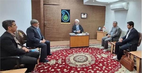 دیدار مدیر اجرایی مرکز رصد فرهنگی کشور با امام جمعه سمنان