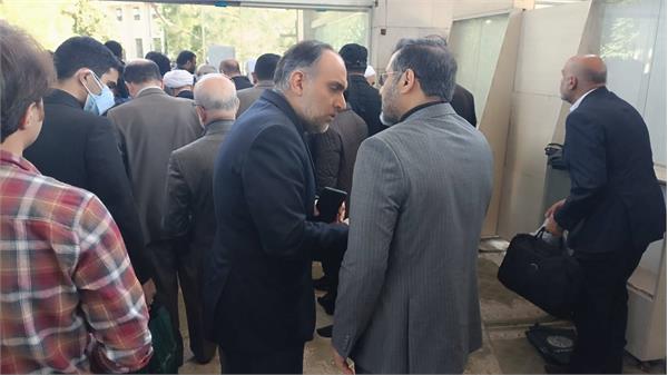 مراسم تشییع دکتر افروغ از دانشگاه تهران5