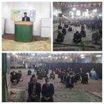 سخنرانی دبیرشورای فرهنگ عمومی شهرستان نجف آباد پیش از خطبه های نمازجمعه