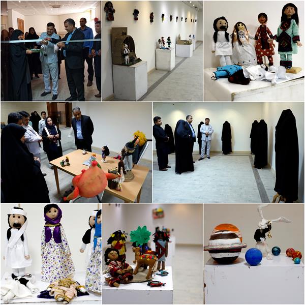 افتتاح نمایشگاه عروسک های بومی به مناسبت هفته عفاف و حجاب در زاهدان