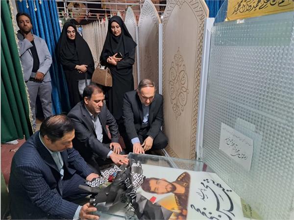 تجدید میثاق دبیر شورای فرهنگ عمومی کشور در آستانه ی هفته ی دولت با شهدا