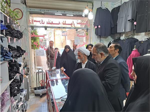 بازدید دبیر شورای فرهنگ عمومی کشور از حوزه علمیه خواهران (فاطمیه) نجف آباد