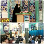 نطق دبیر شورای فرهنگ عمومی شهرستان فریدن در نماز جمعه به مناسبت ۱۴ آبان ماه