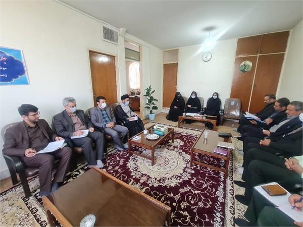 سومین جلسه شورای فرهنگ عمومی خمین برگزار شد