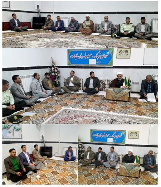 برگزاری اولین جلسه شورای فرهنگ عمومی سال 1403 شهرستان قاینات
