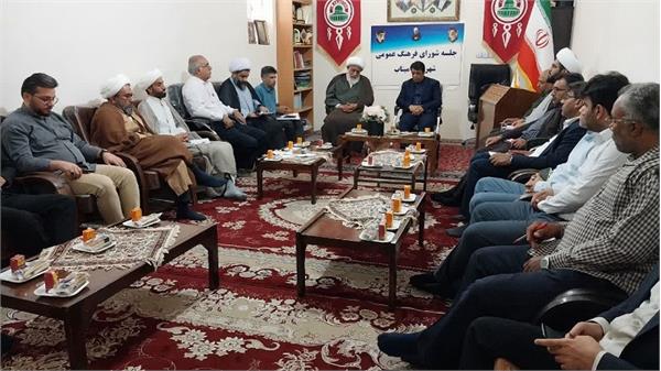 برگزاری پنجاه و سومین جلسه شورای فرهنگ عمومی در میناب