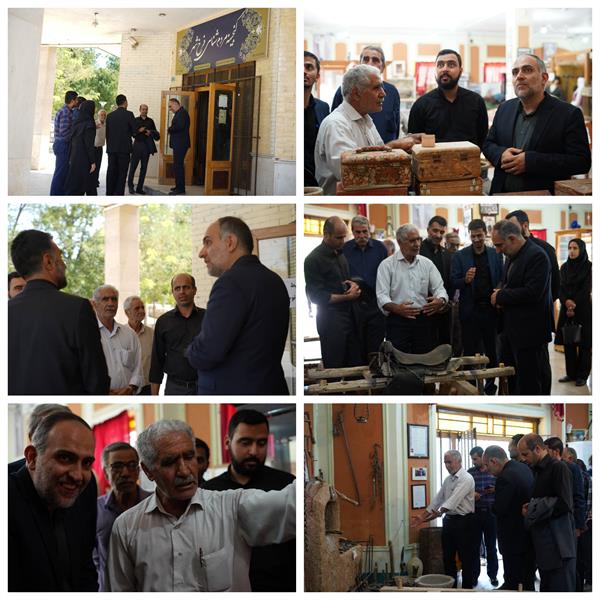 بازدید دبیر شورای فرهنگ عمومی کشور از موزۀ مردم شناسی فرخشهر