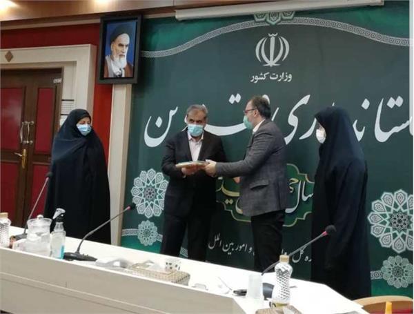 تقدیر دبیرکل نهاد کتابخانه های عمومی کشور از استاندار و نایب رئیس شورای فرهنگ عمومی استان قزوین