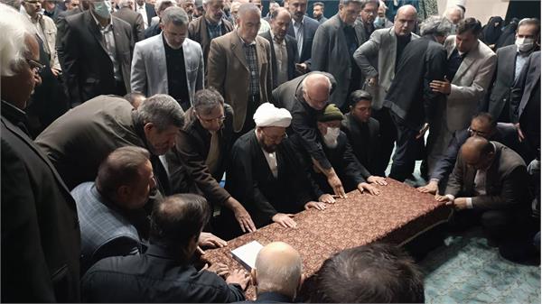 مراسم تشییع دکتر افروغ از دانشگاه تهران7